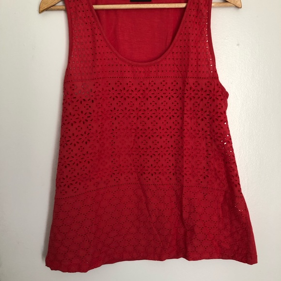 Sisley Sleeveless Blouse. Sz M - Picture 3 of 9